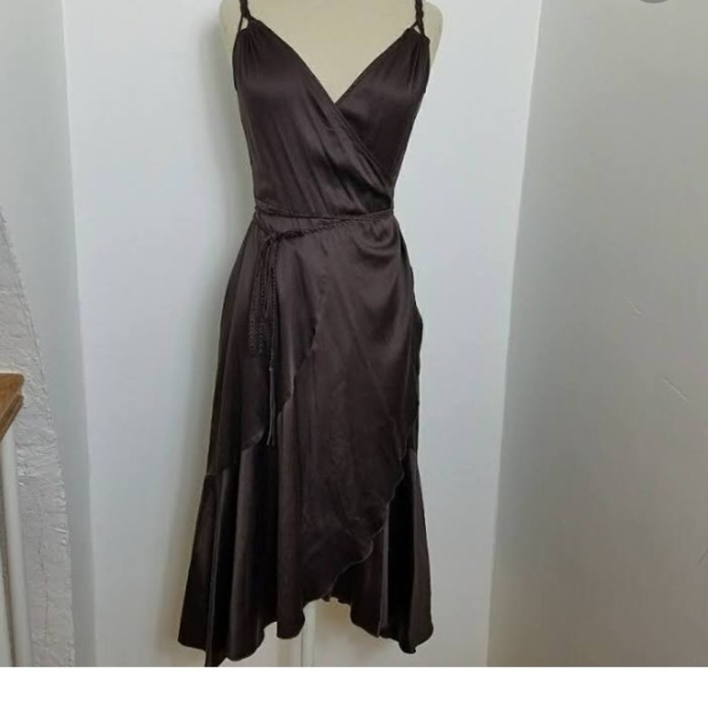 Diana VonFurstenberg silk wrap dress.